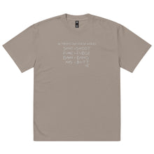 Load image into Gallery viewer, Alternative Cursewords Oversized Tee
