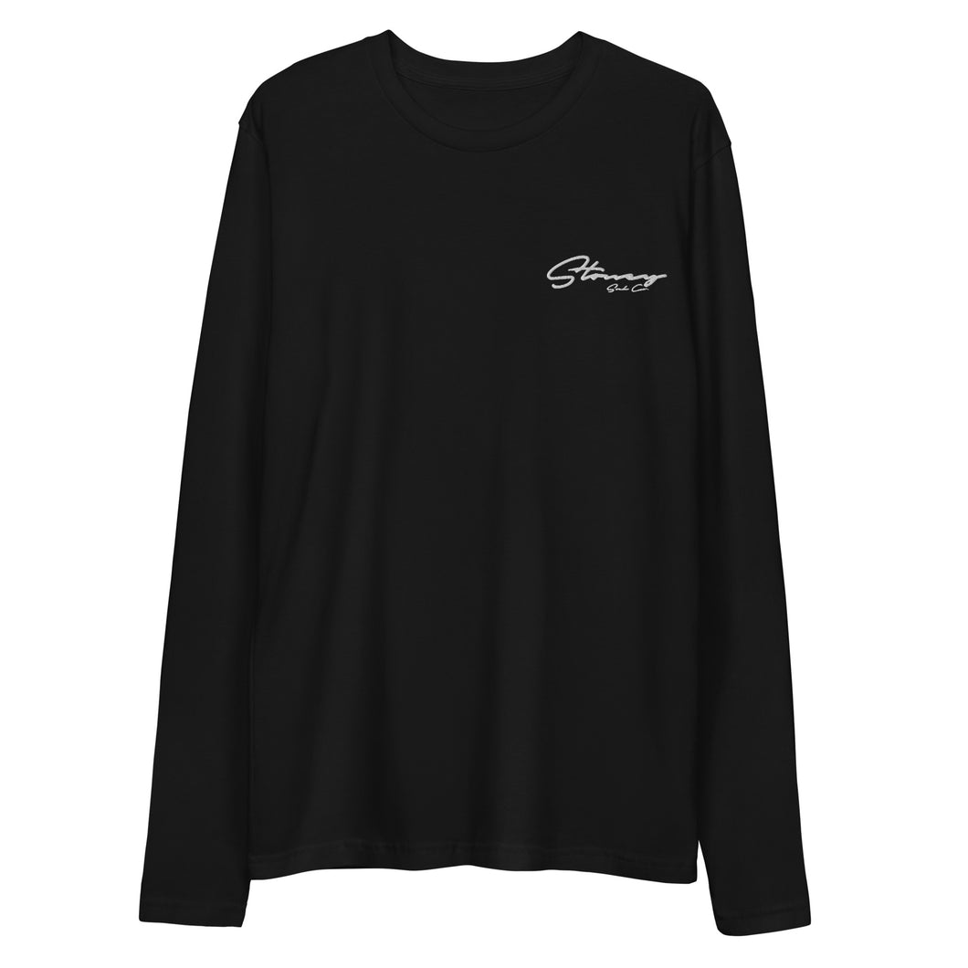 Long Sleeve Fitted Crew